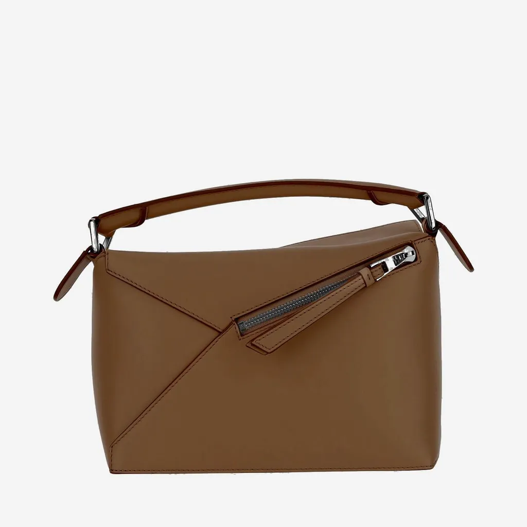 Puzzle Edge Shoulder Bag