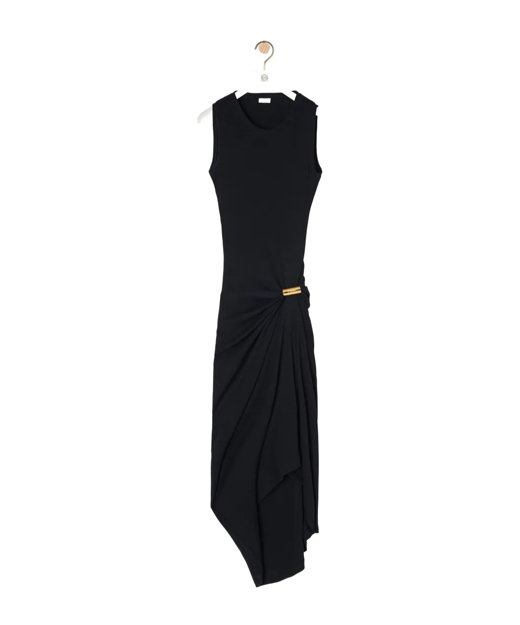 Ribbed Midi Tank Dress
