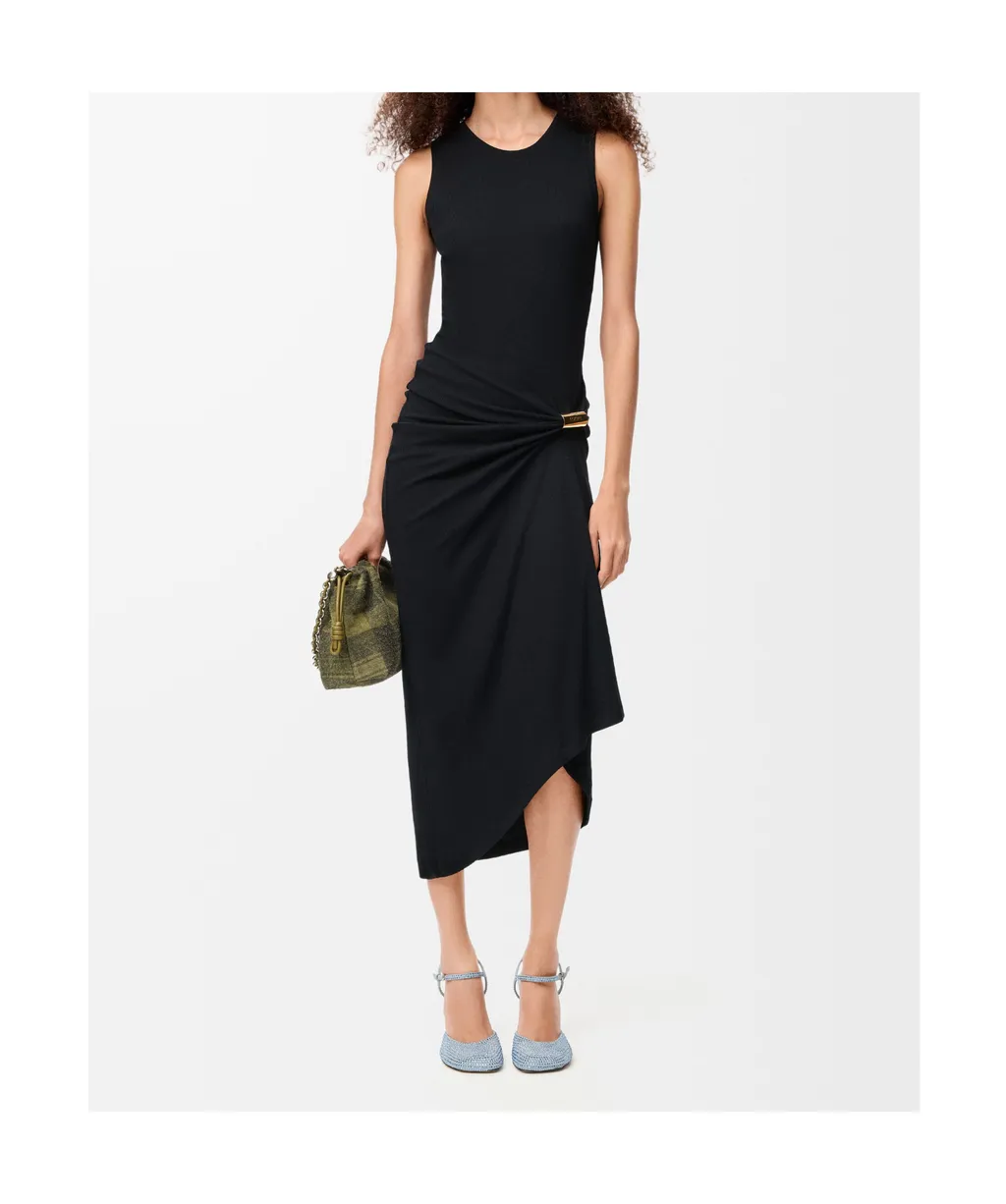 Ribbed Midi Tank Dress