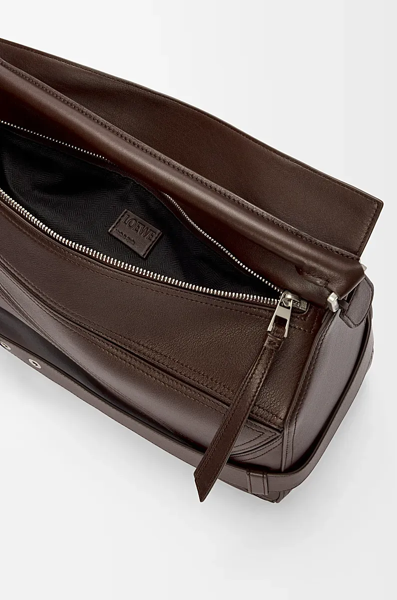 Large Puzzle Biker Shoulder Bag