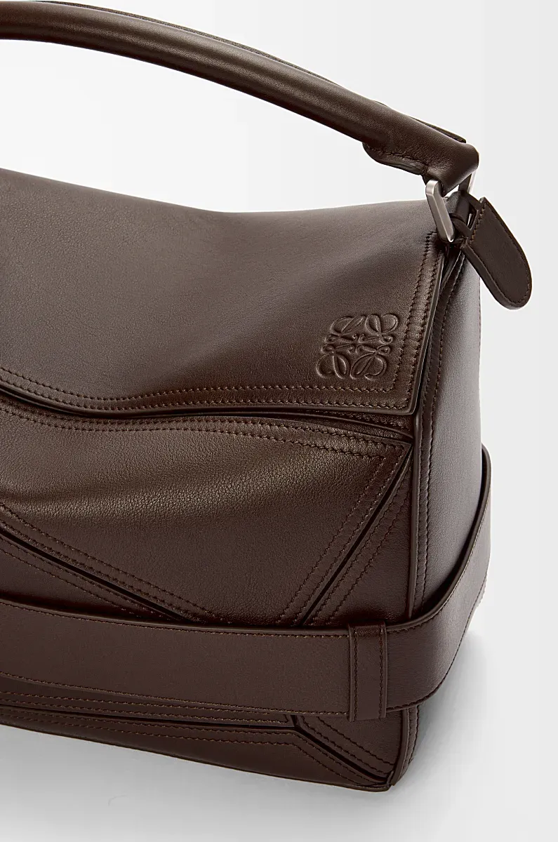 Large Puzzle Biker Shoulder Bag