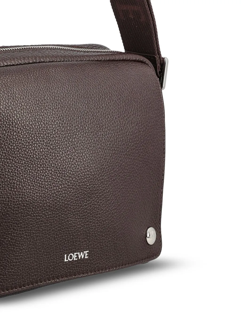 Logo Printed Xs Messenger Bag