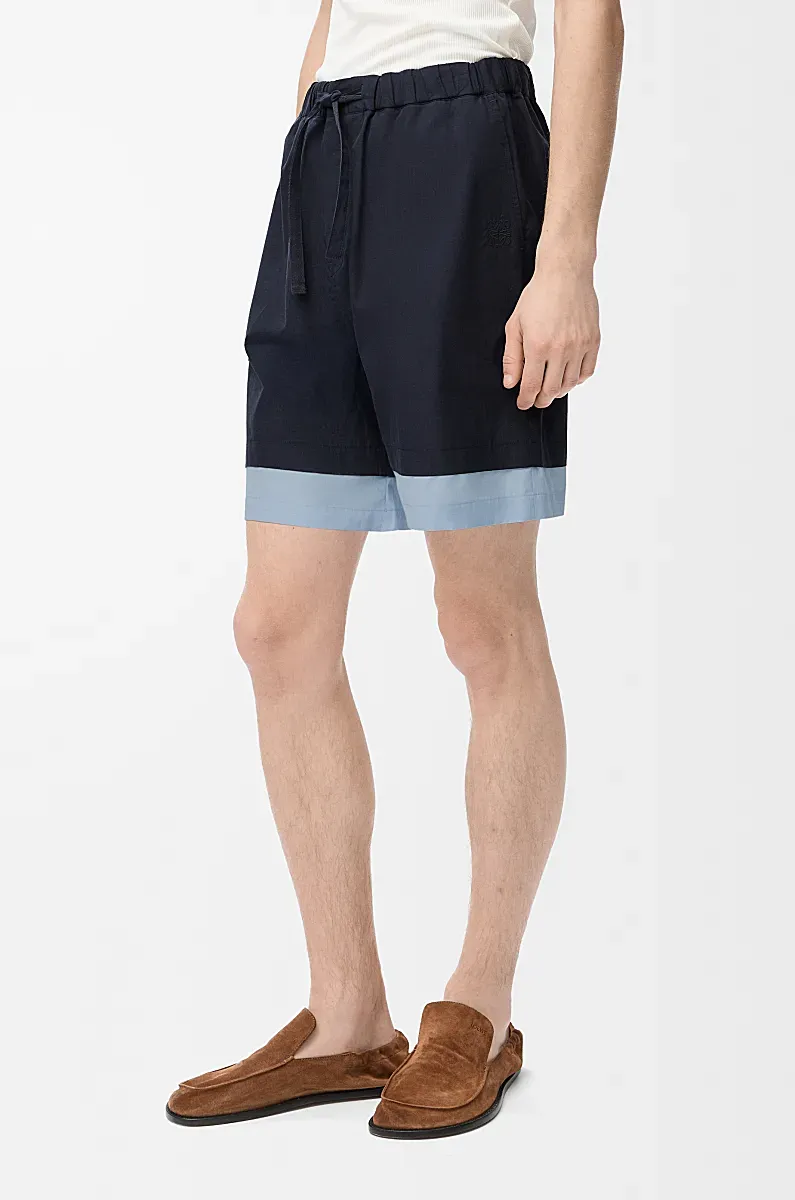 Elastic-Waistband Shorts