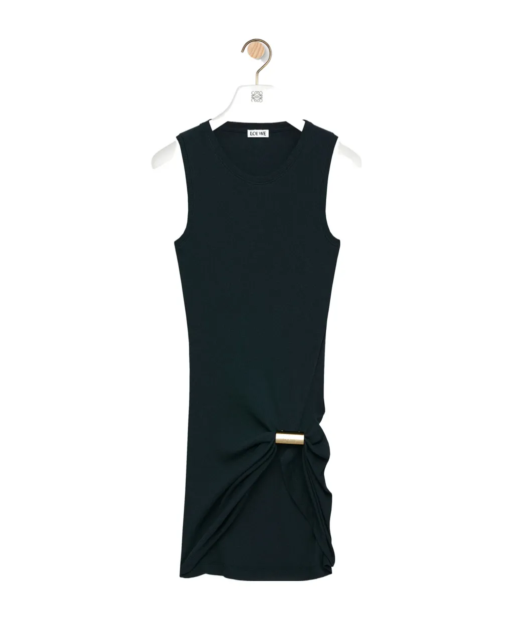 Asymmetric Draped Tank Top