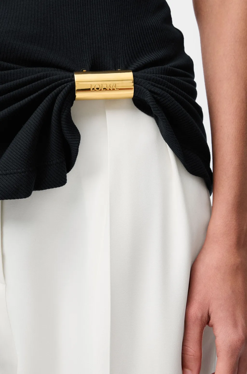 Asymmetric Draped Tank Top