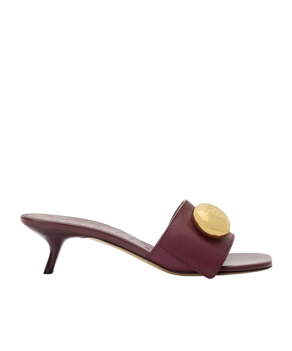 Pebble Slide In Soft Calfskin