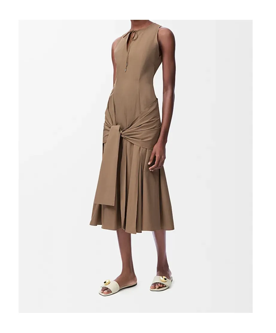 Sleeveless Wrap Dress