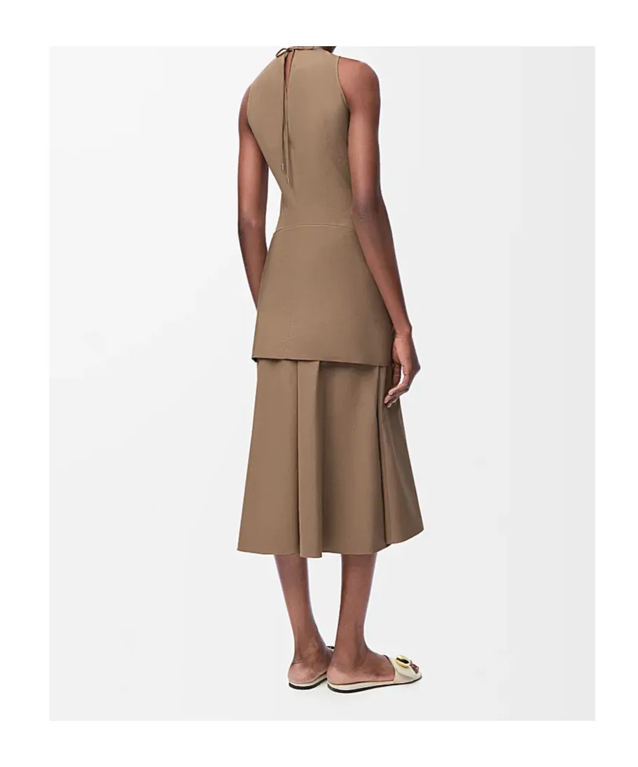 Sleeveless Wrap Dress
