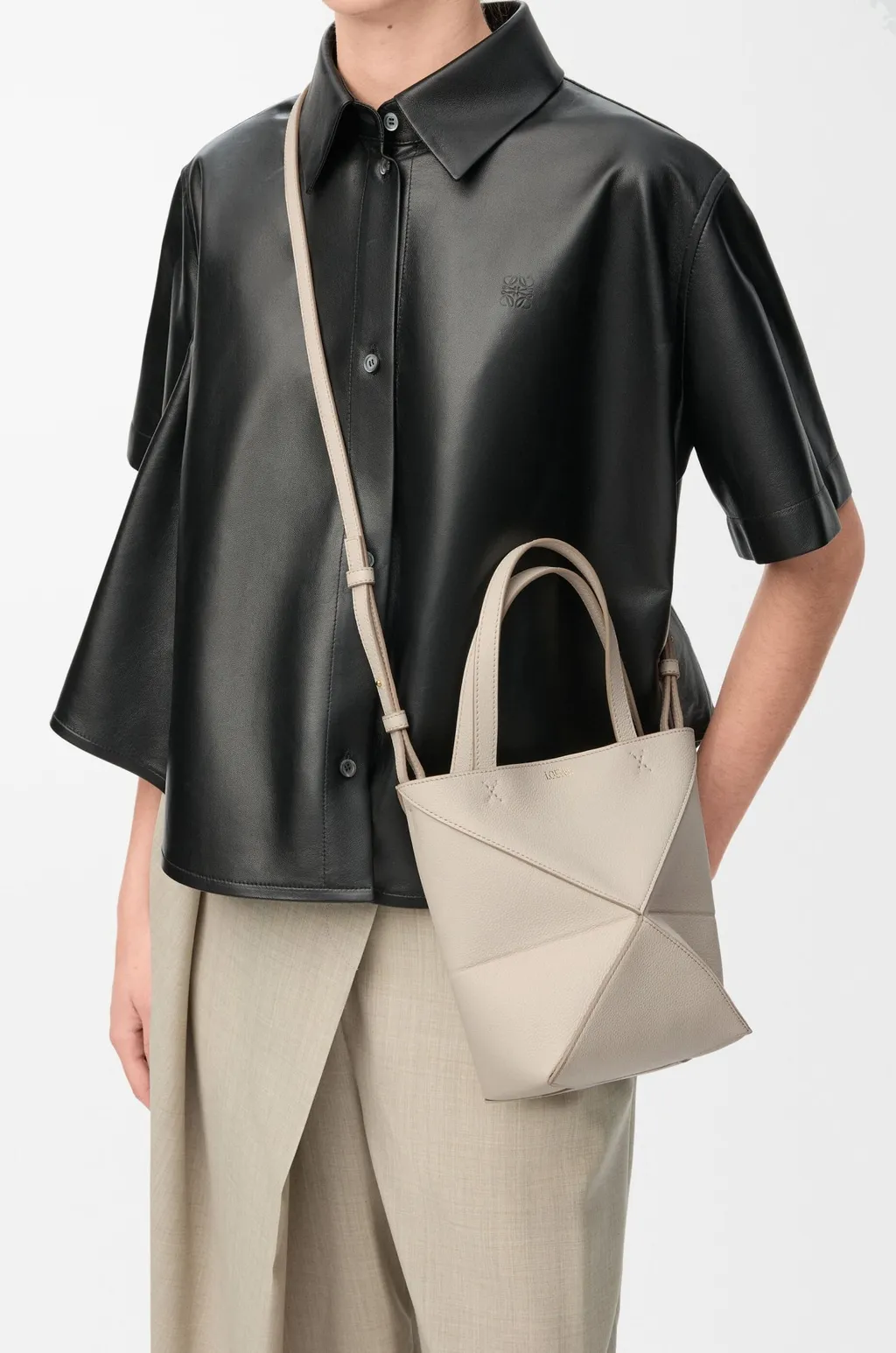 Mini Puzzle Fold Tote Bag