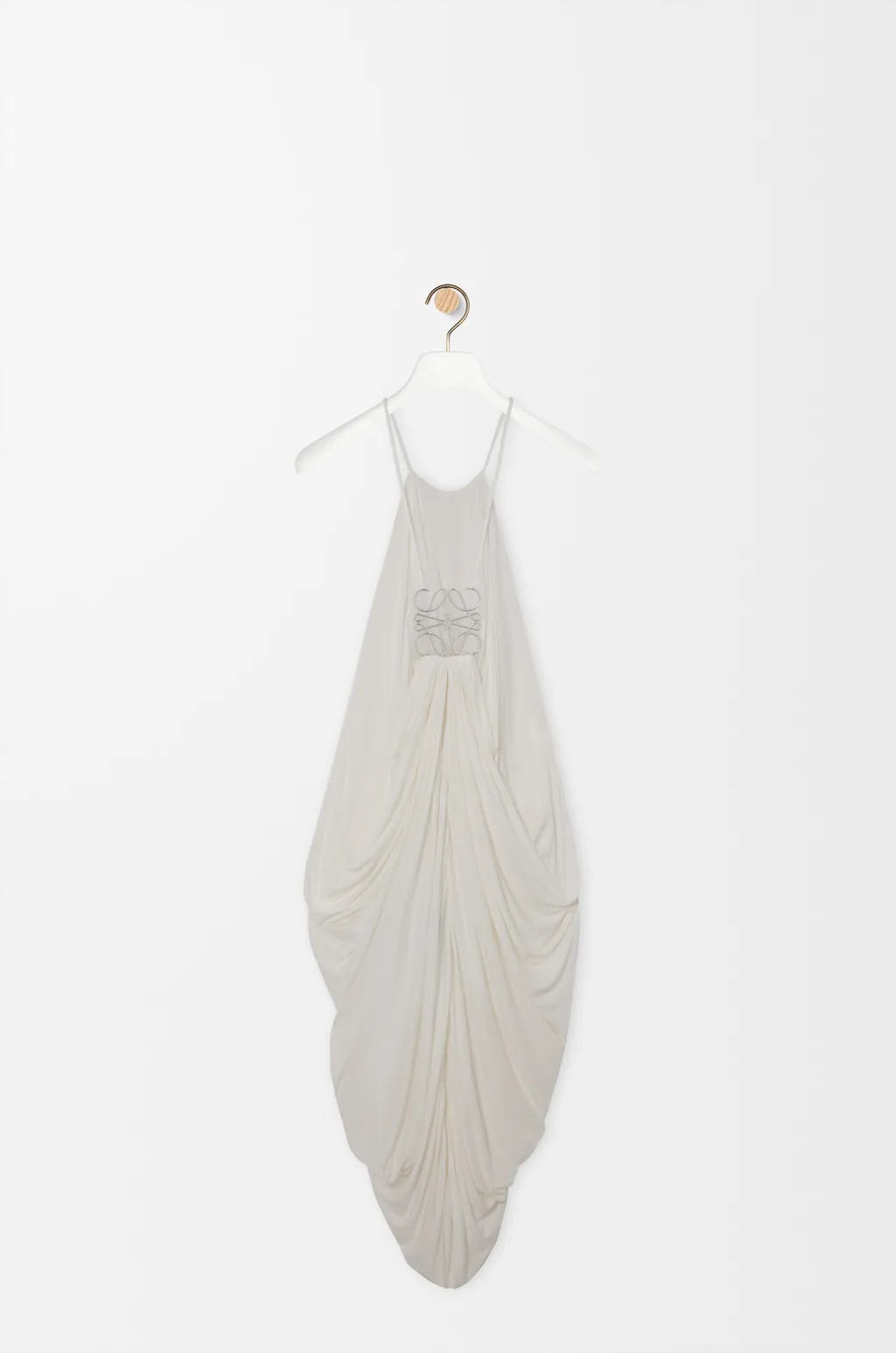 Draped Dress In Silk