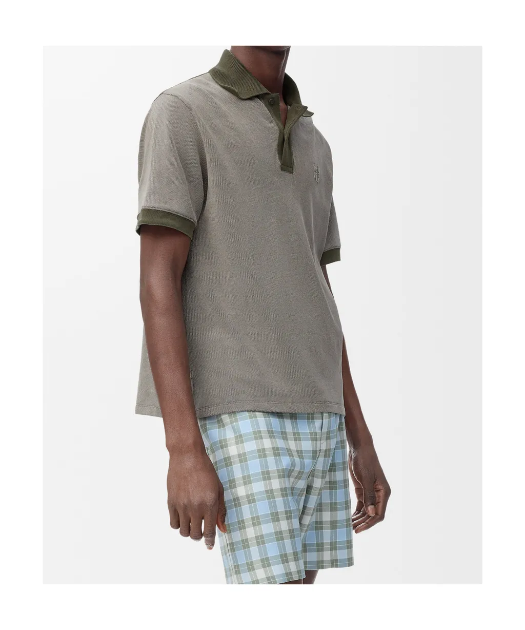 Embroidered Cotton Polo Shirt