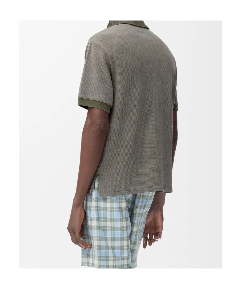 Embroidered Cotton Polo Shirt