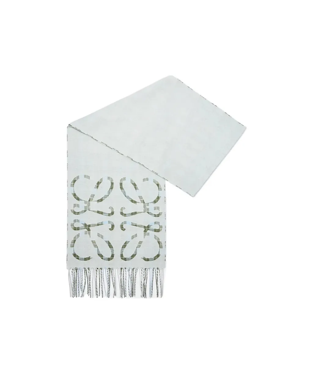 Anagram Scarf In Silk And Cashmere