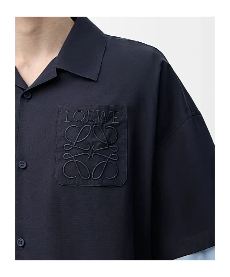 Embroidered-Logo Shirt