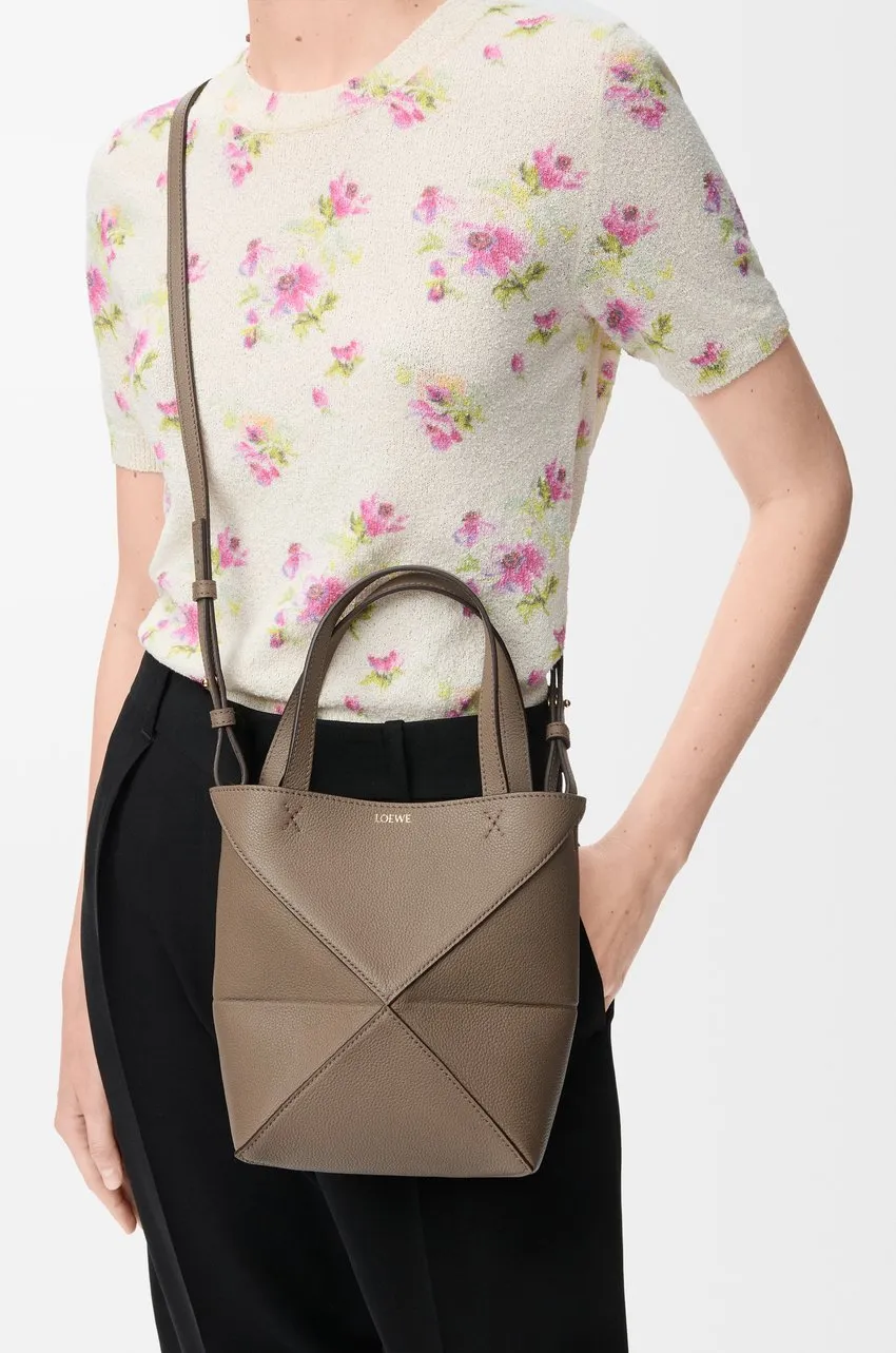 Mini Puzzle Fold Tote Bag