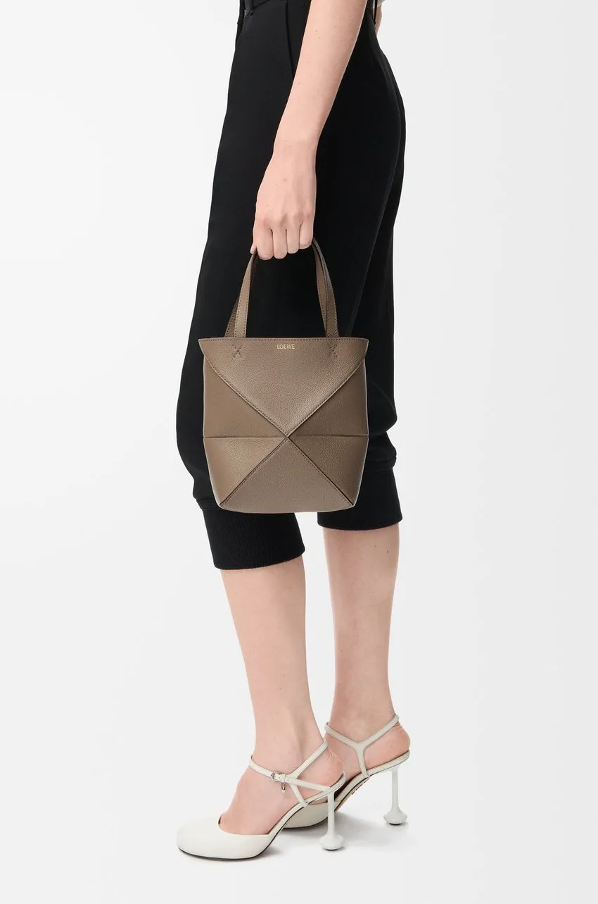 Mini Puzzle Fold Tote Bag