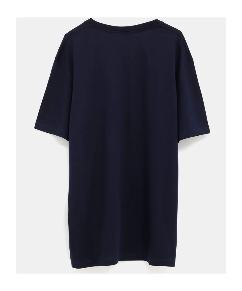 Floral-Embroidered T-Shirt