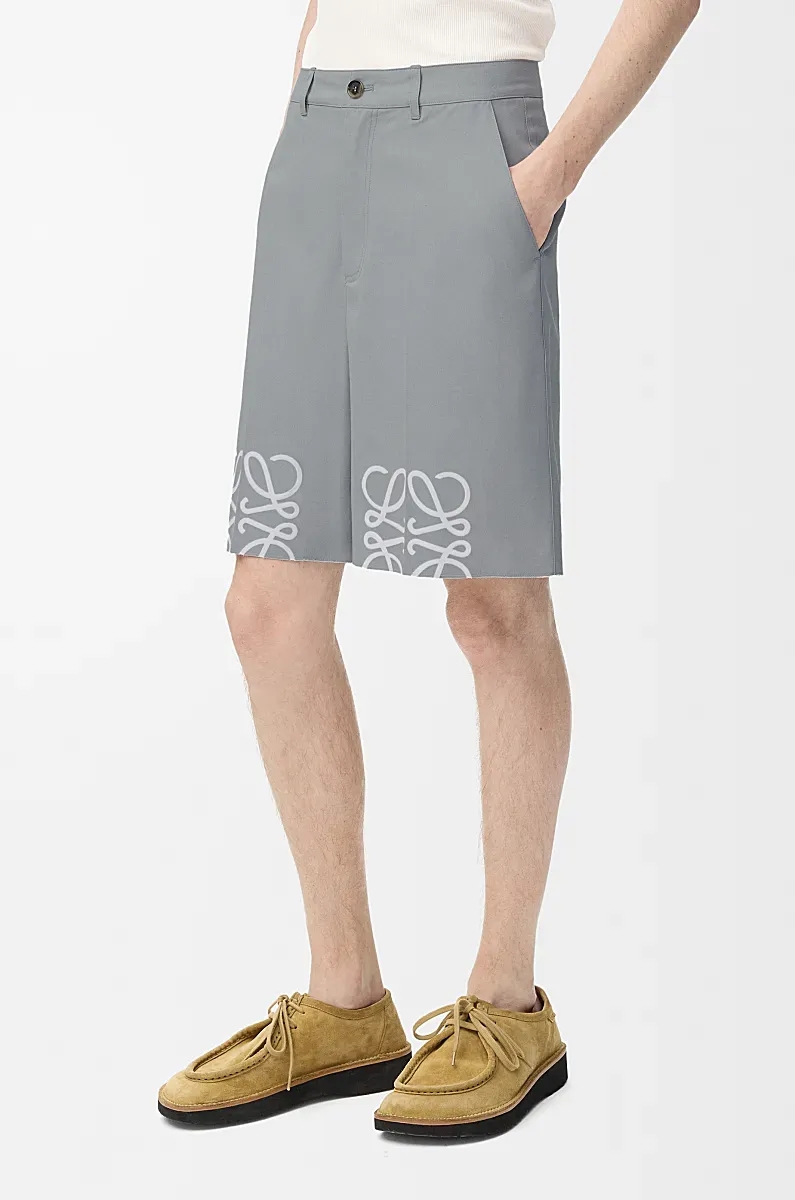 Anagram-Print Shorts