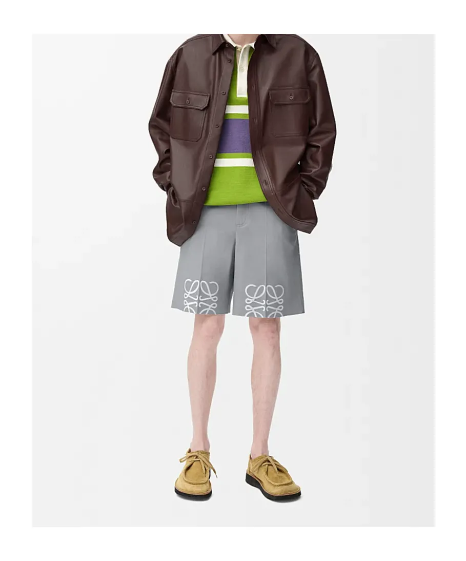 Anagram-Print Shorts