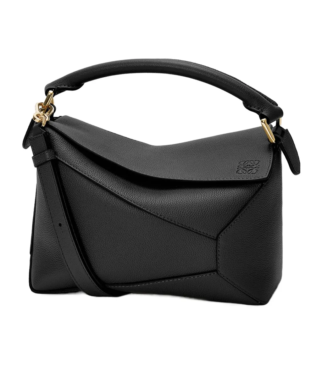 Small Puzzle Bag In Soft Grained Calfskin