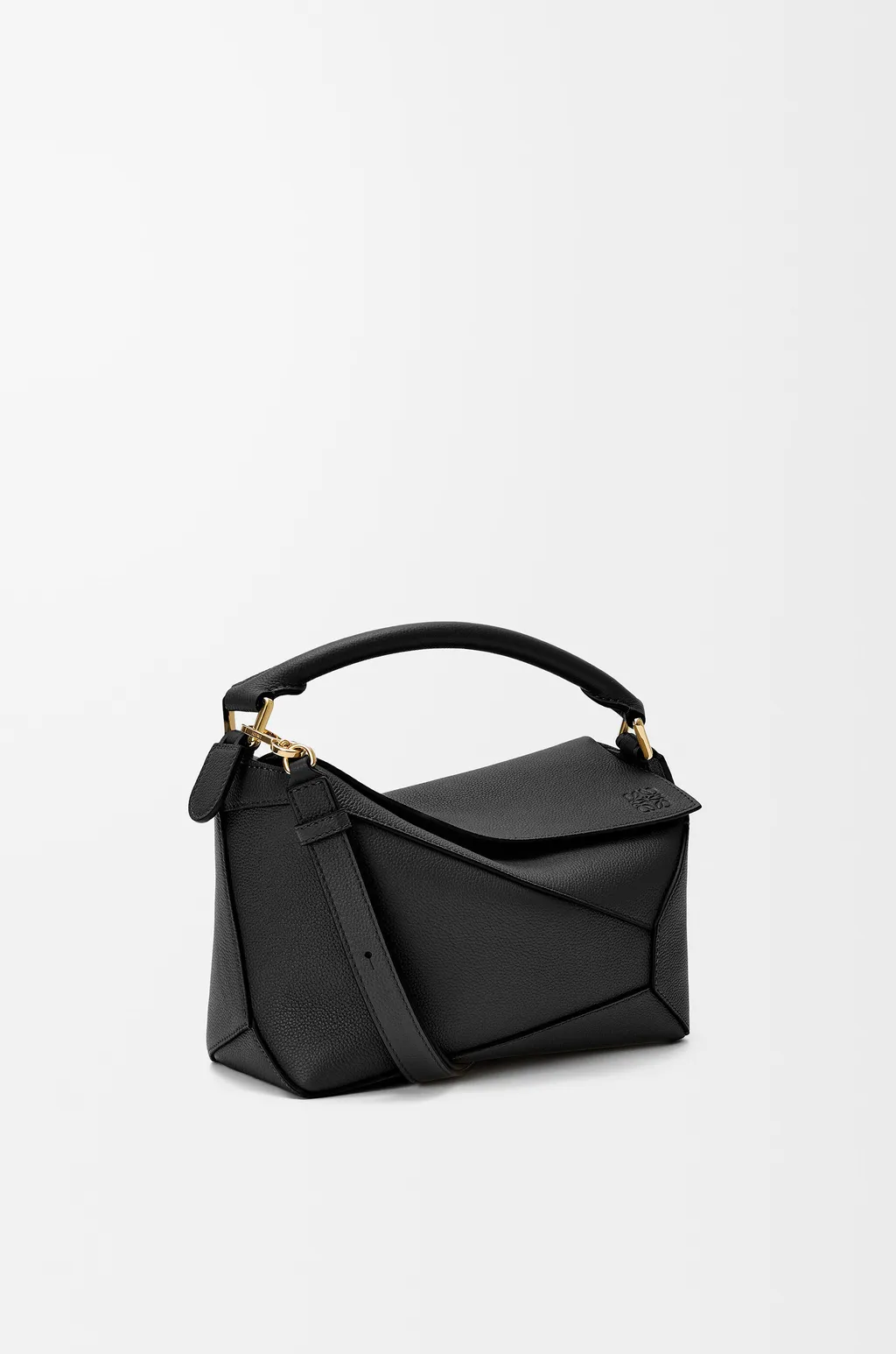 Small Puzzle Bag In Soft Grained Calfskin