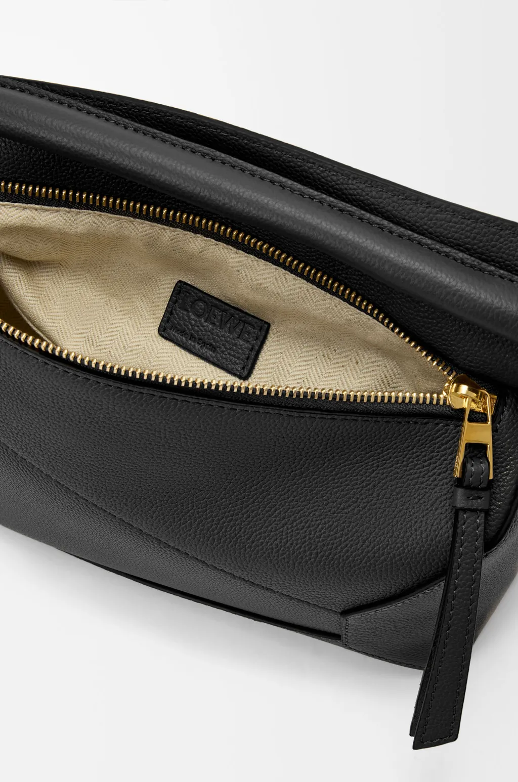 Small Puzzle Bag In Soft Grained Calfskin
