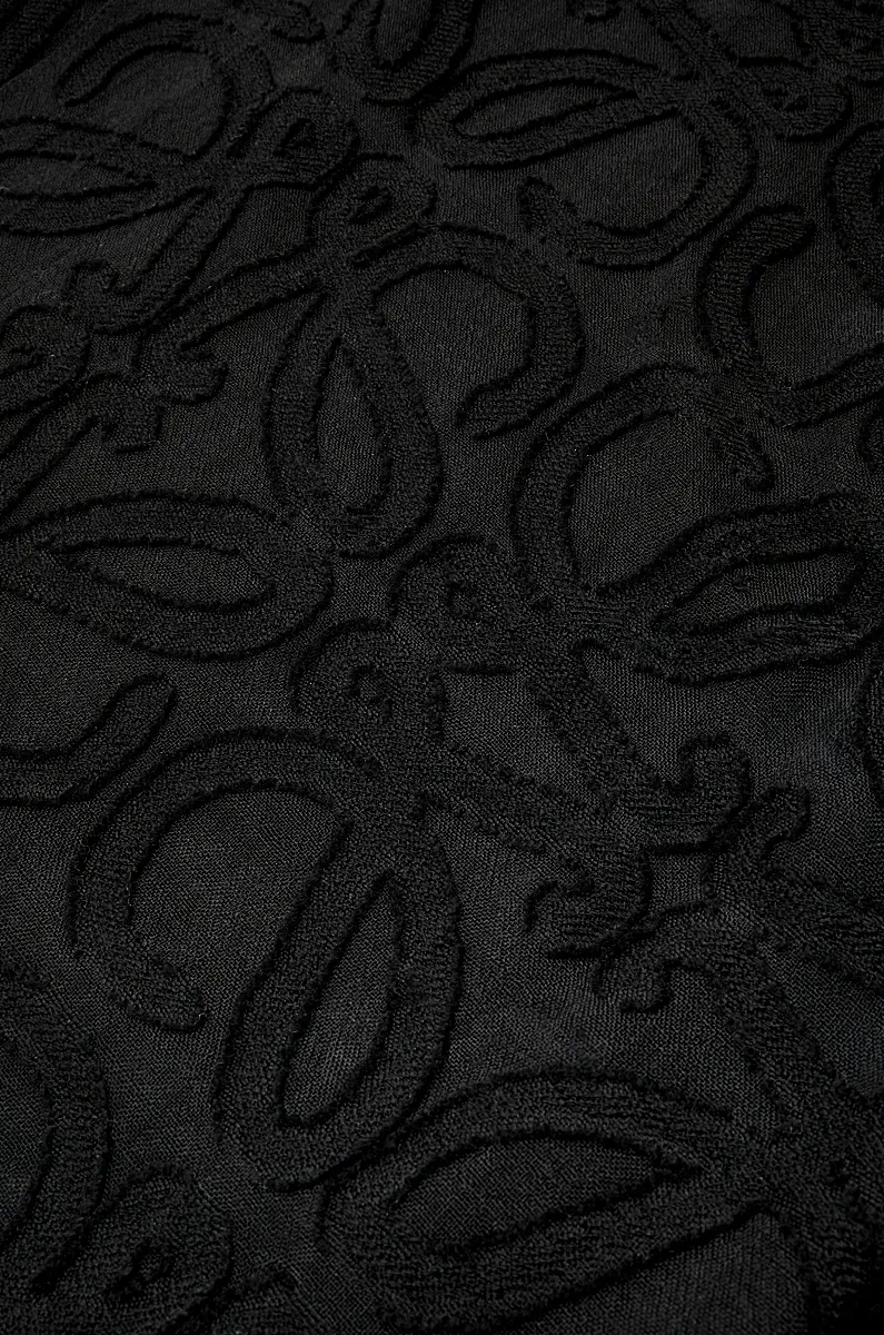 Scarf In Wool And Silk