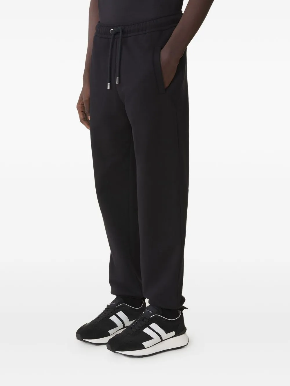 Drawstring Cuffed Track Pants