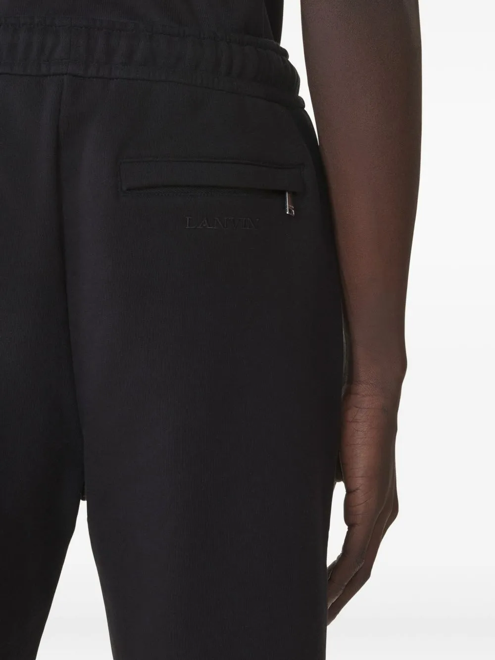Drawstring Cuffed Track Pants