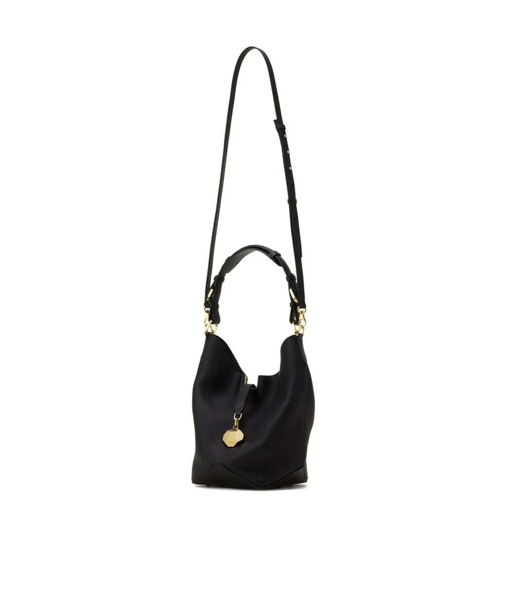 Geometric-Detail Bucket Bag