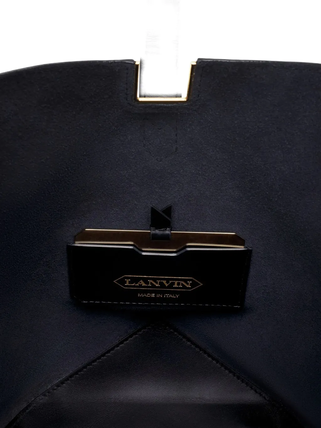 Geometric-Detail Bucket Bag