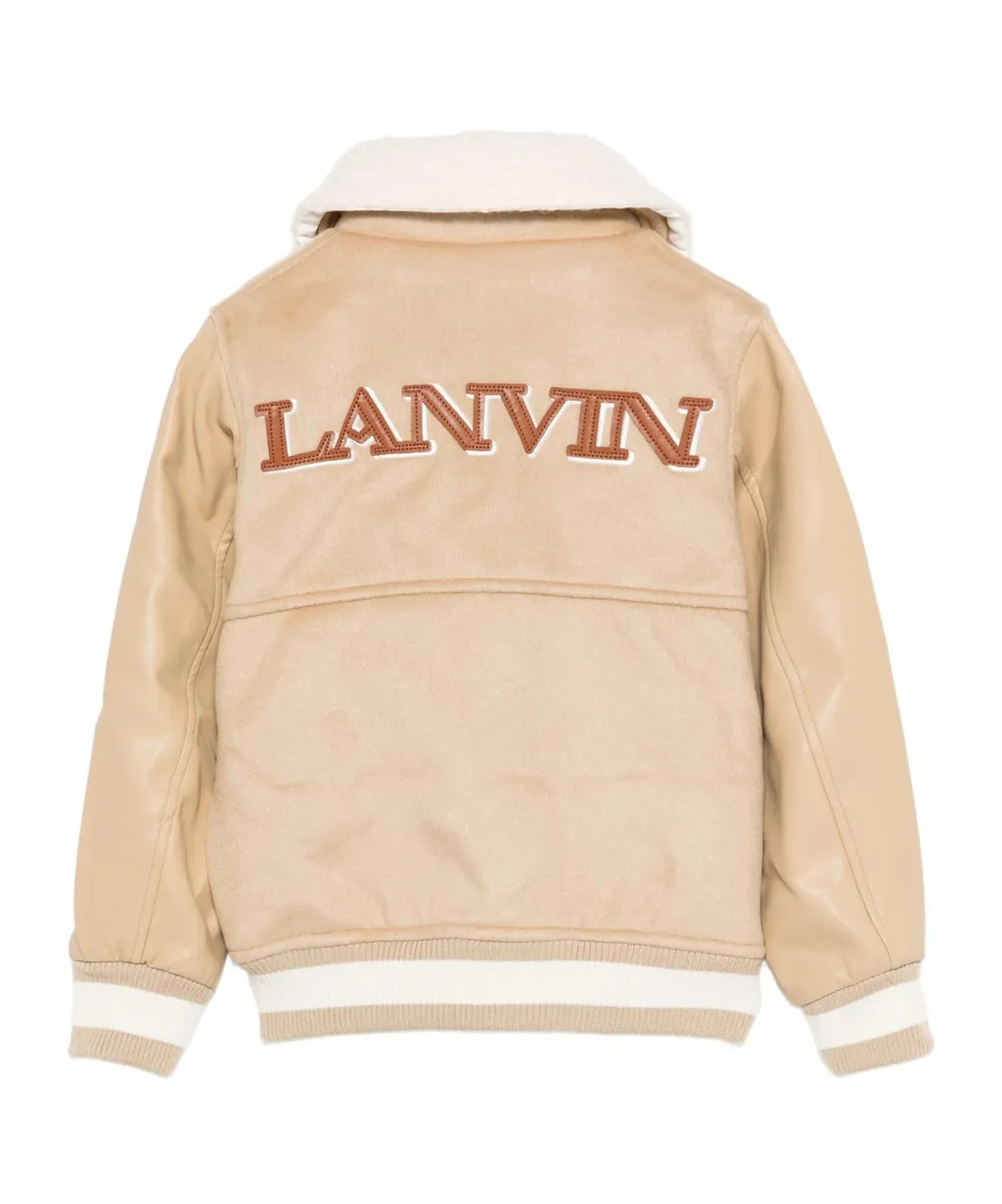 Bomber Jacket With Logo