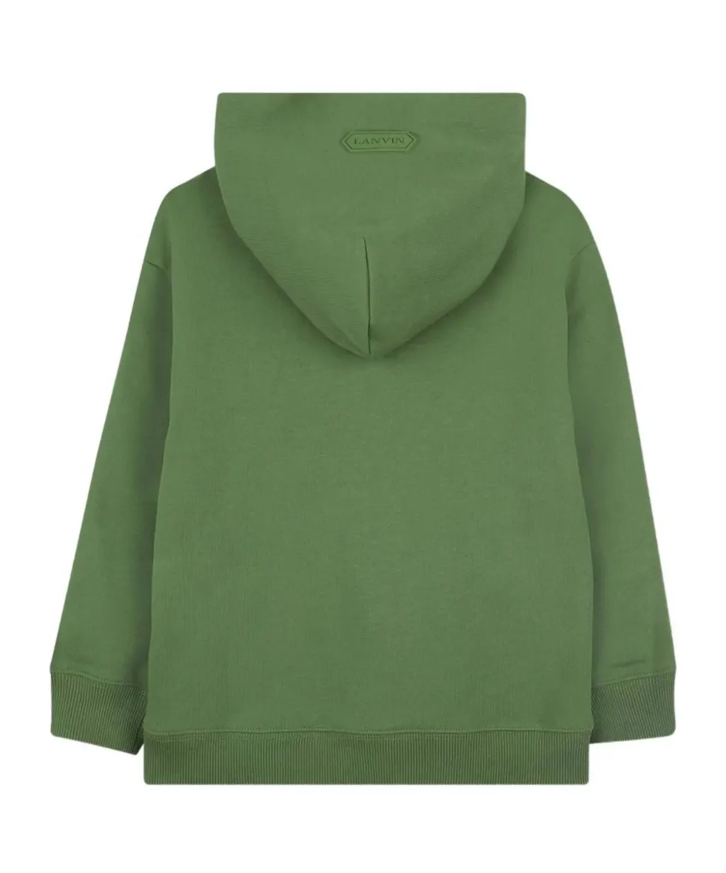 Long-Sleeved Hooded Sweatshirt