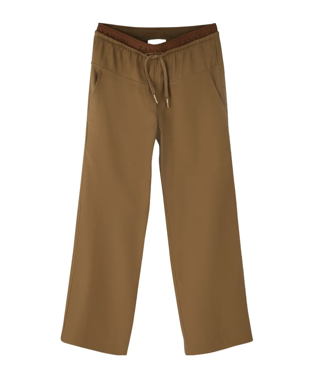Drawstring Casual Pants