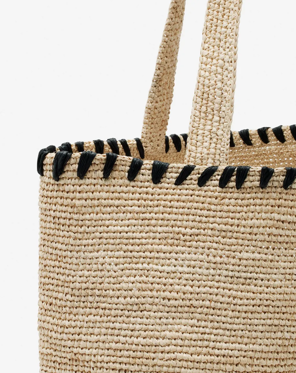 Raffia Tote Bag