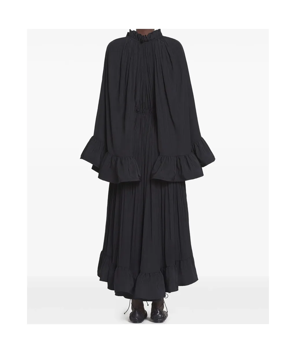 Ruffled Midi Dress