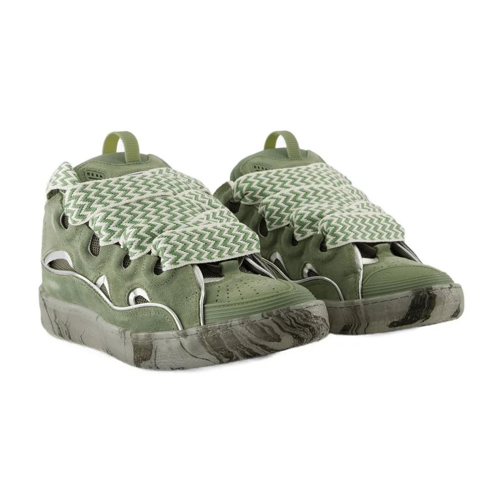 Curb Lace-Up Sneakers