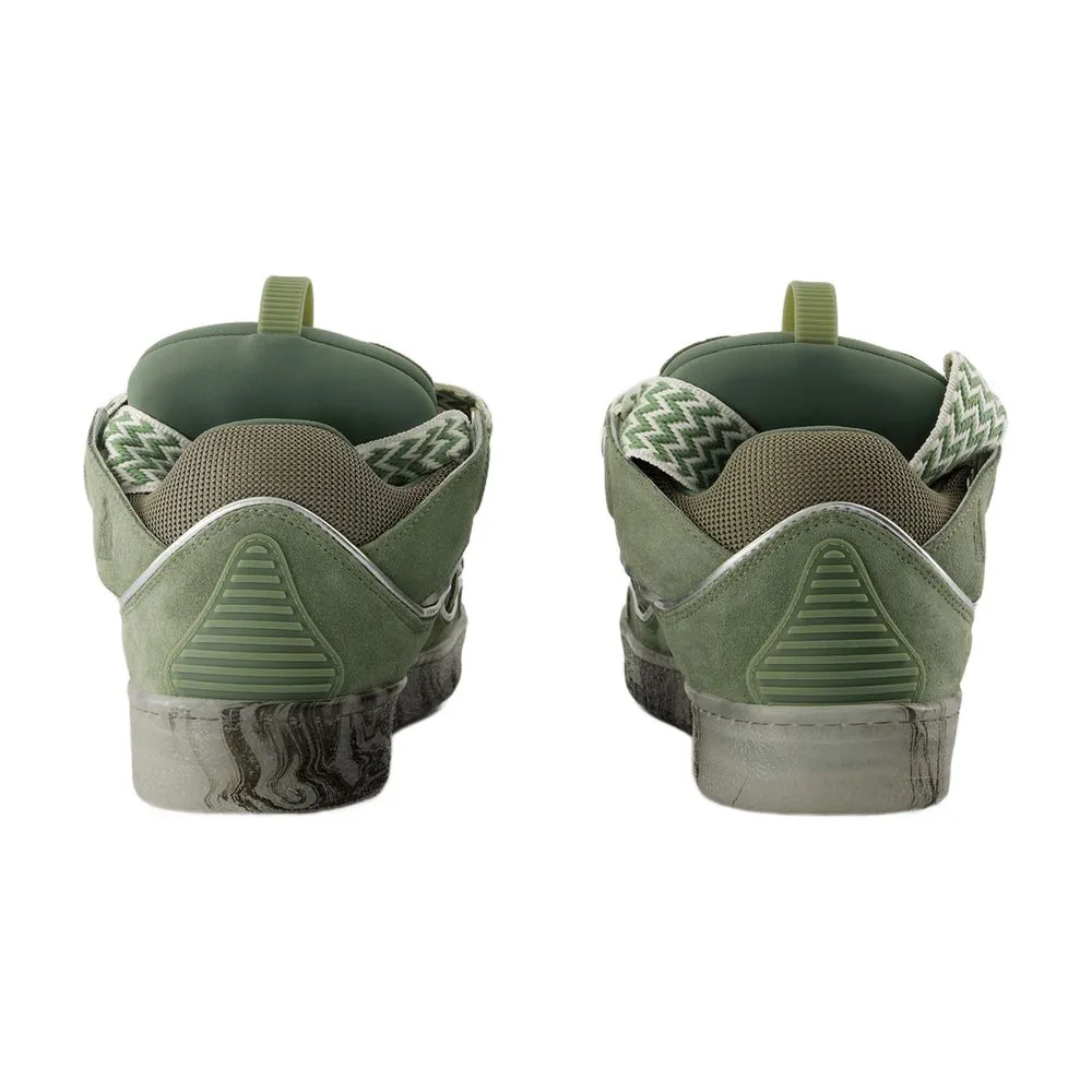 Curb Lace-Up Sneakers