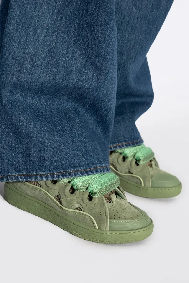 Curb Lace-Up Sneakers