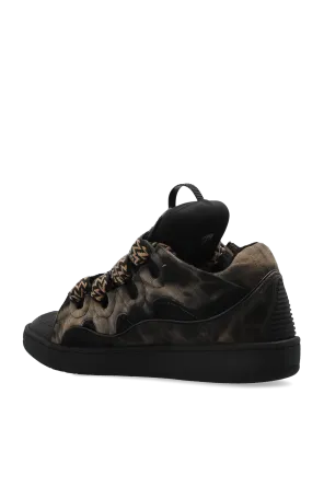 Curb Washed Denim Sneakers