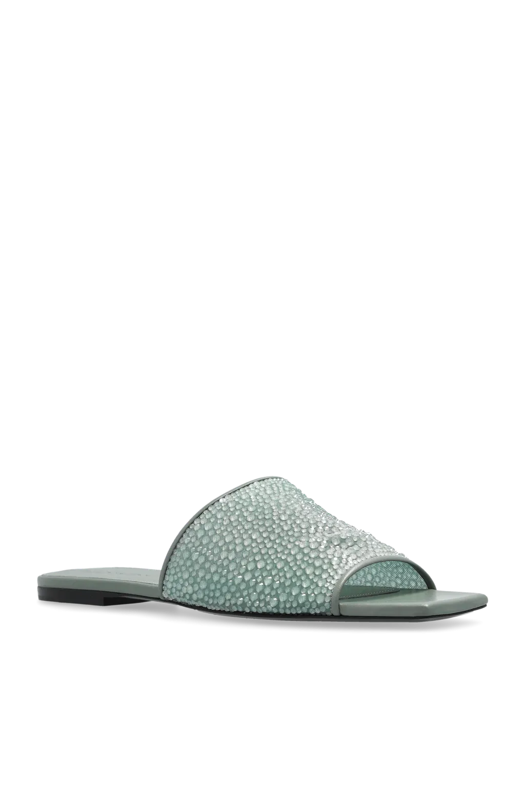 Embellished Slip-On Sandals