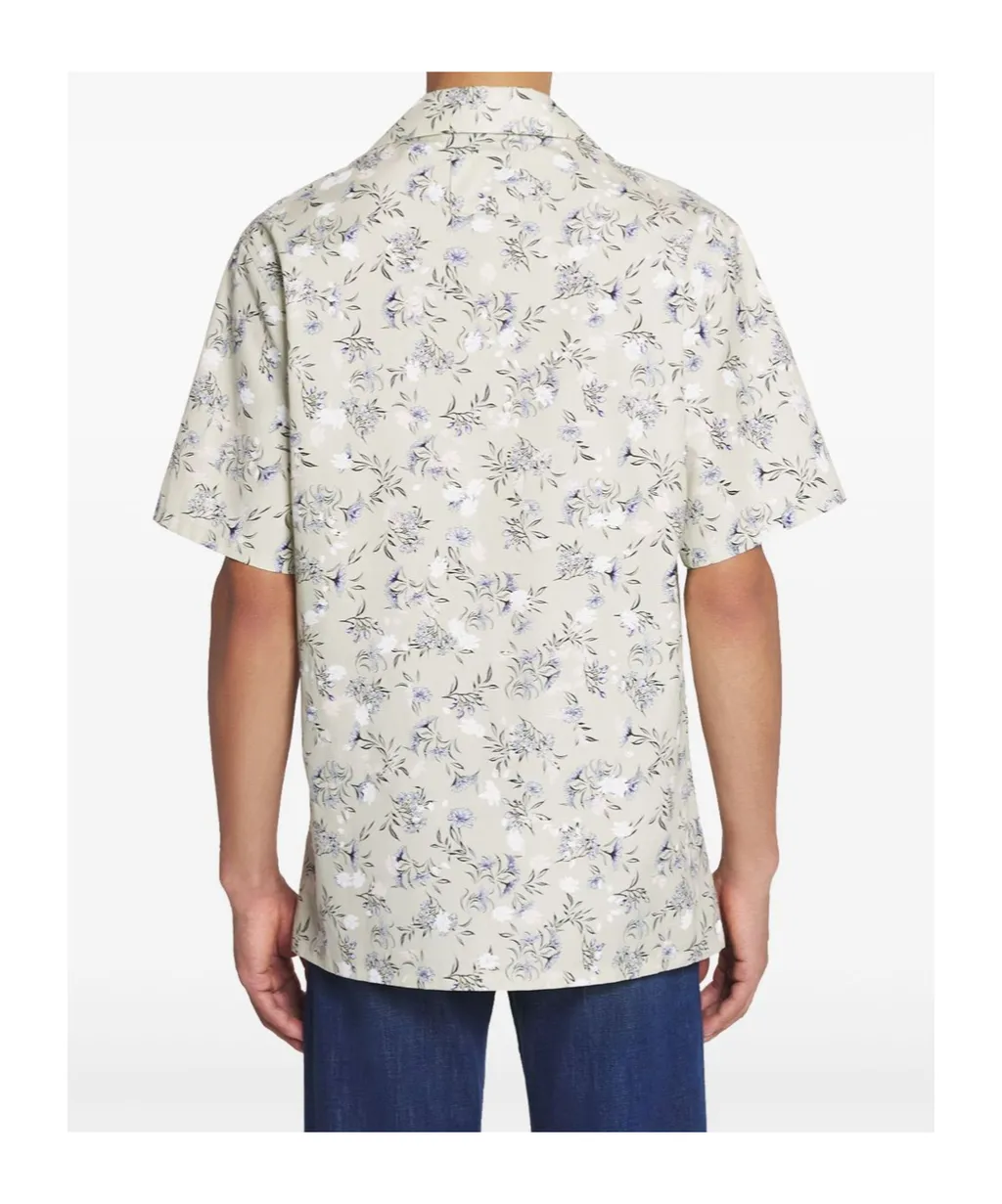 Floral-Print Shirt