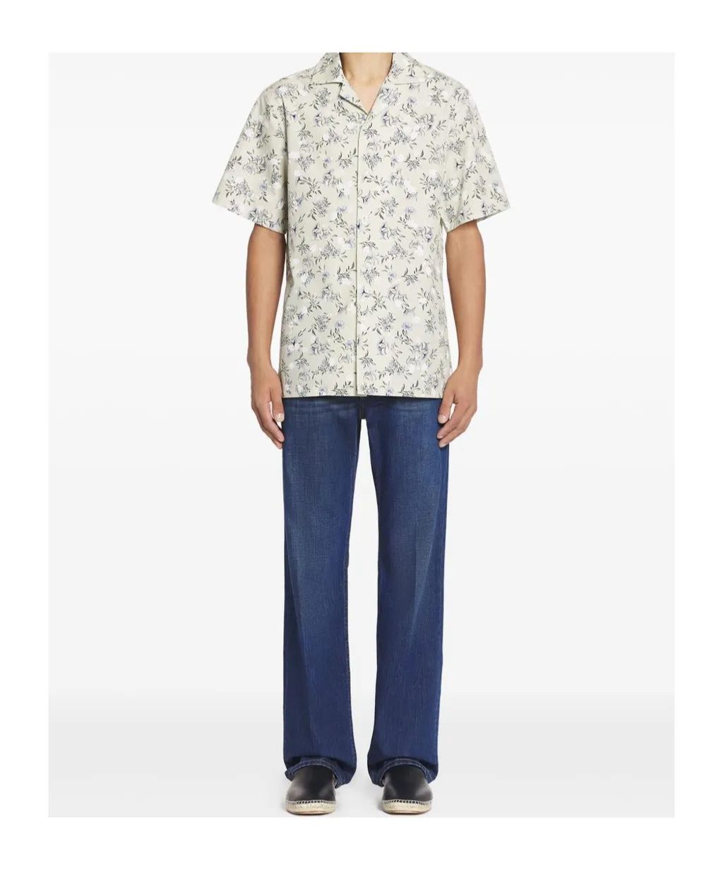 Floral-Print Shirt