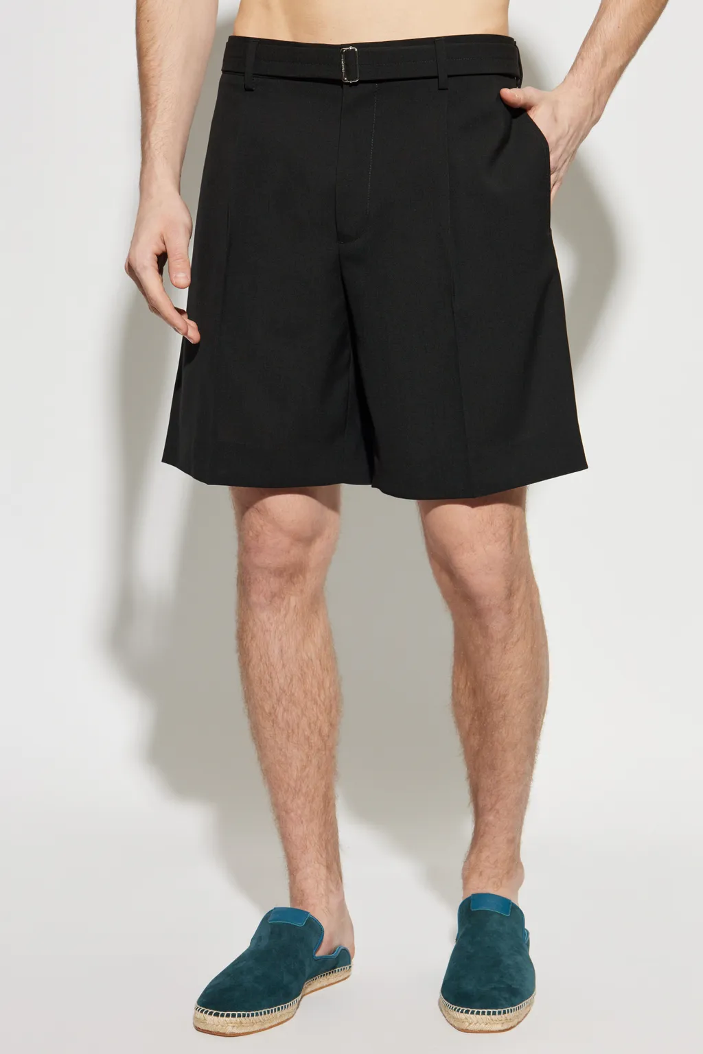 Belted Waist Shorts
