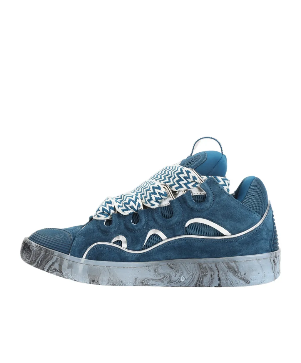 Curb Lace-Up Sneakers