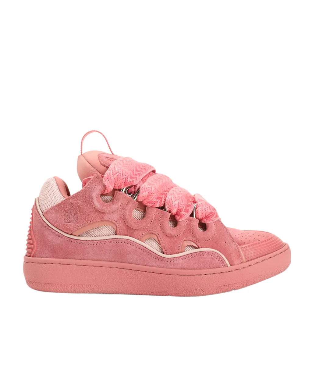 Curb Lace-Up Sneakers