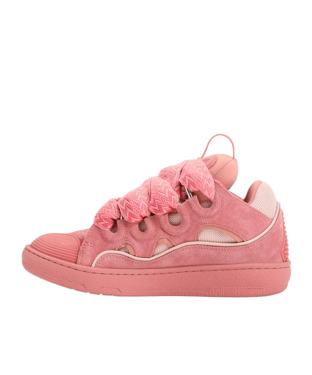 Curb Lace-Up Sneakers