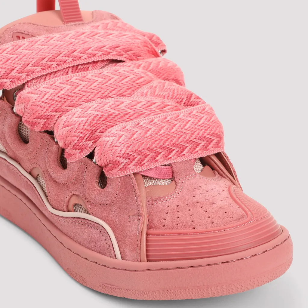 Curb Lace-Up Sneakers