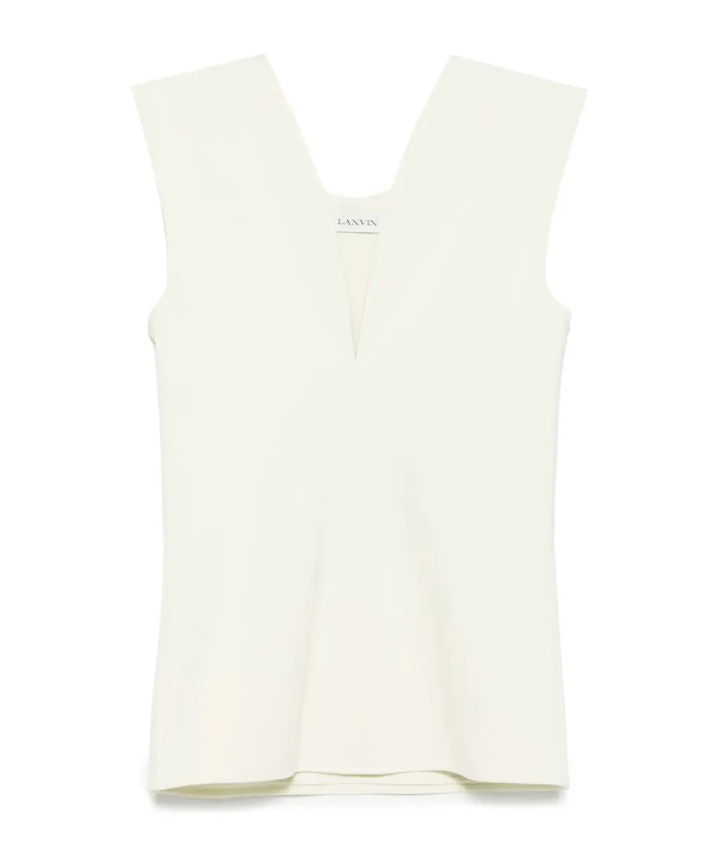 Deep V-Neck Top