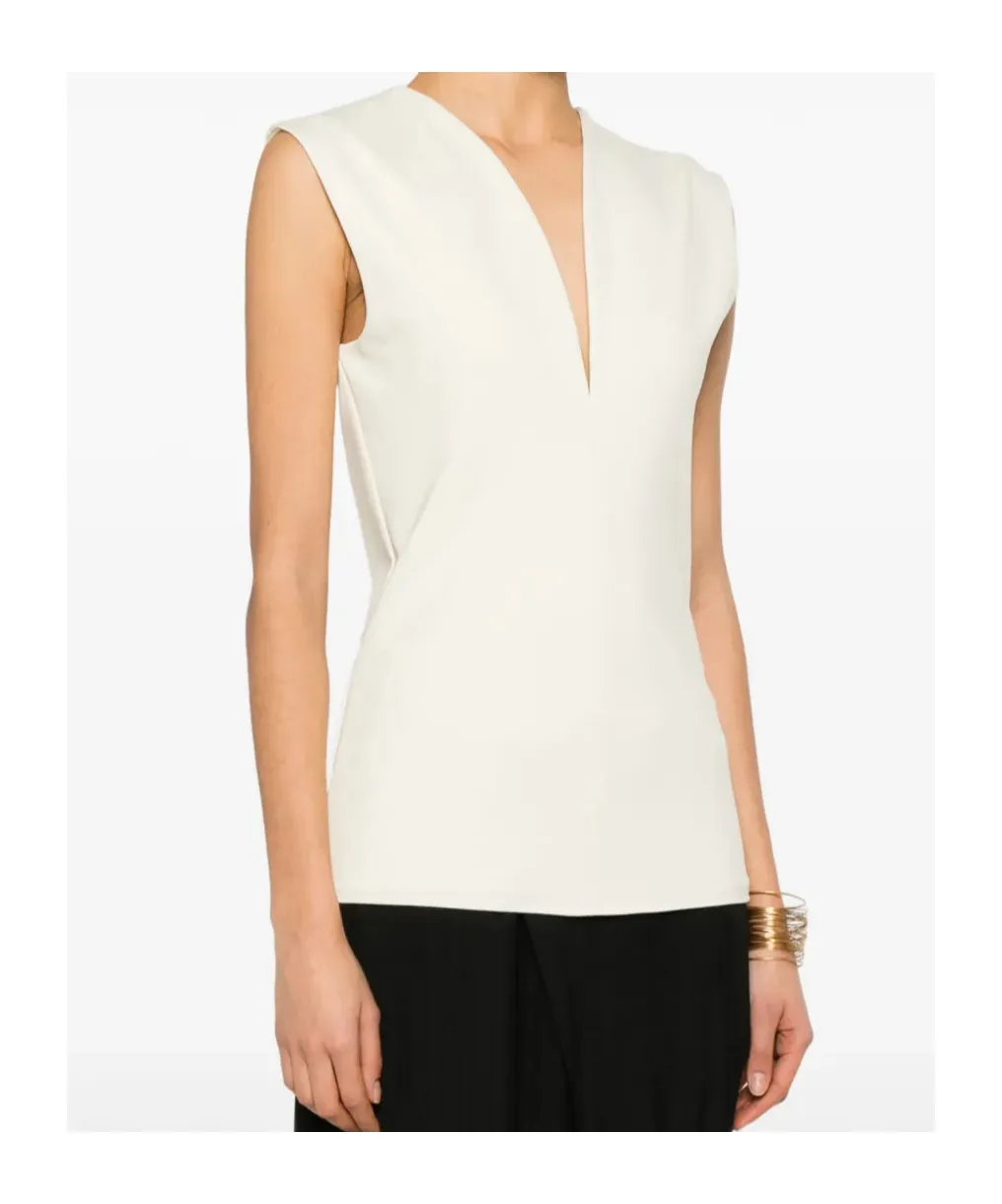 Deep V-Neck Top